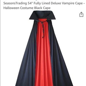 Vampire cape Hallowen custume